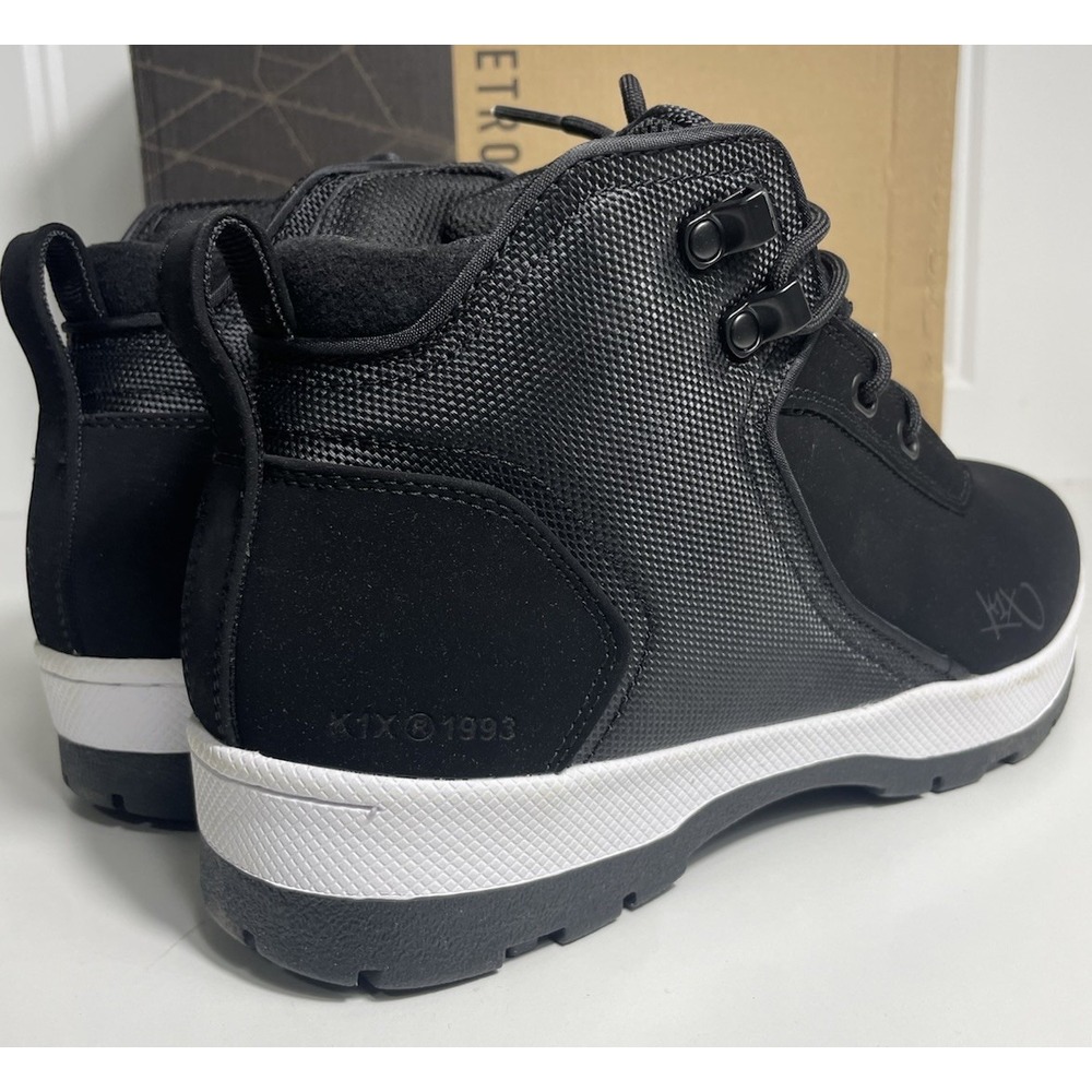 K1X Play Hard Hike Territory High Top Boots‎ Winter Shoes Men Size 9 Black NEW - Picture 4 of 8